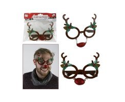 Brille " Rentier " Weihnachten Spabrille...