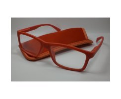 Designer Lesebrille +2,0 Diop. Damen & Herren orange...