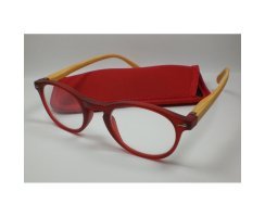 Designer Lesebrille +3,0 Diop.fr Sie & Ihn rot...