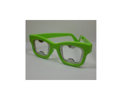 Flaschenffner Brille Partybrille grn Spabrille...