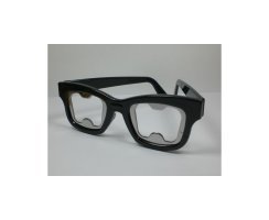 Flaschenffner Brille Partybrille schwarz Spabrille...