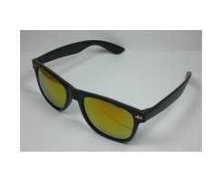 Gelb verspiegelte Nerd Sonnenbrille fr Sie &...
