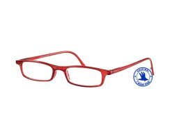 I NEED YOU Lesebrille +4,0 Modell Adam rot fr Sie & Ihn...