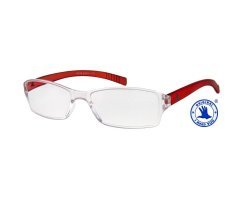 I NEED YOU Lesebrille +3,0 "Oscar" rot fr...