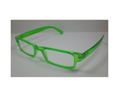 Lesebrille +1,0 Modell  Flash  Neon-grn fr Sie & Ihn...