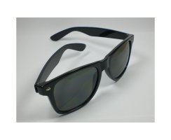 Nerd Sonnenbrille schwarz fr Sie & Ihn Wayfarer...