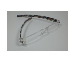 Rahmenlose Lesebrille +3,0 Diop. Tier-Design 1 Damen &...