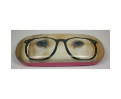 Schickes Brillenetui Brillenbox Hund-Design8 Hartschale...