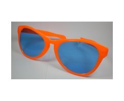 Spabrille Jumbo XXL Fun-Brille Partybrille orange...