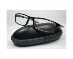 Sportliche Herren Lesebrille +2,0 graue Bgel mit Etui...