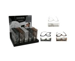 Transparente Damen Schminkbrille Lesebrille praktische...