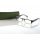 Designer Herren Lesebrille +2,5 grn Flexbgel look and see Lesehilfe Etui