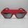 I NEED YOU 2in1 Lesebrille-Sonnenbrille BIFOKAL +2,5 Woody-Sun-Bi rot Sie & Ihn Flexbgel