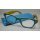 I NEED YOU Lesebrille +1,0 Woody2 Sel. Lesehilfe trkis-gelb fr Sie & Ihn Etui