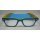 I NEED YOU Lesebrille +1,0 Woody2 Sel. Lesehilfe trkis-gelb fr Sie & Ihn Etui