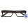 I NEED YOU Lesebrille +3,0 braun Modell Capri Flexbgel Etui Lesehilfe unisex
