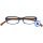 I NEED YOU Lesebrille +2,5 lange Bgel Hangover4 braun-blau Damen&Herren