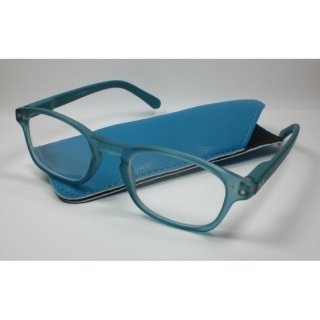 Moderne Lesebrille +1,0 Diop. Design6 Damen/Herren Trend Flexbgel mit Etui