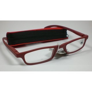Moderne Lesebrille Lesehilfe rot / bordeaux unisex Damen / Herren Brille Sehhilfe 