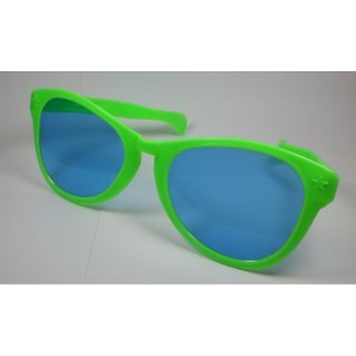 Spabrille Jumbo XXL Fun-Brille Partybrille grn Riesenbrille Scherzbrille