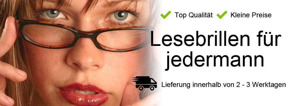 Lesebrille fr Jedermann